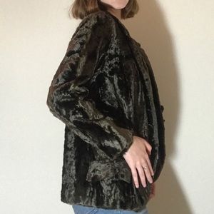 Vintage Fur Blazer